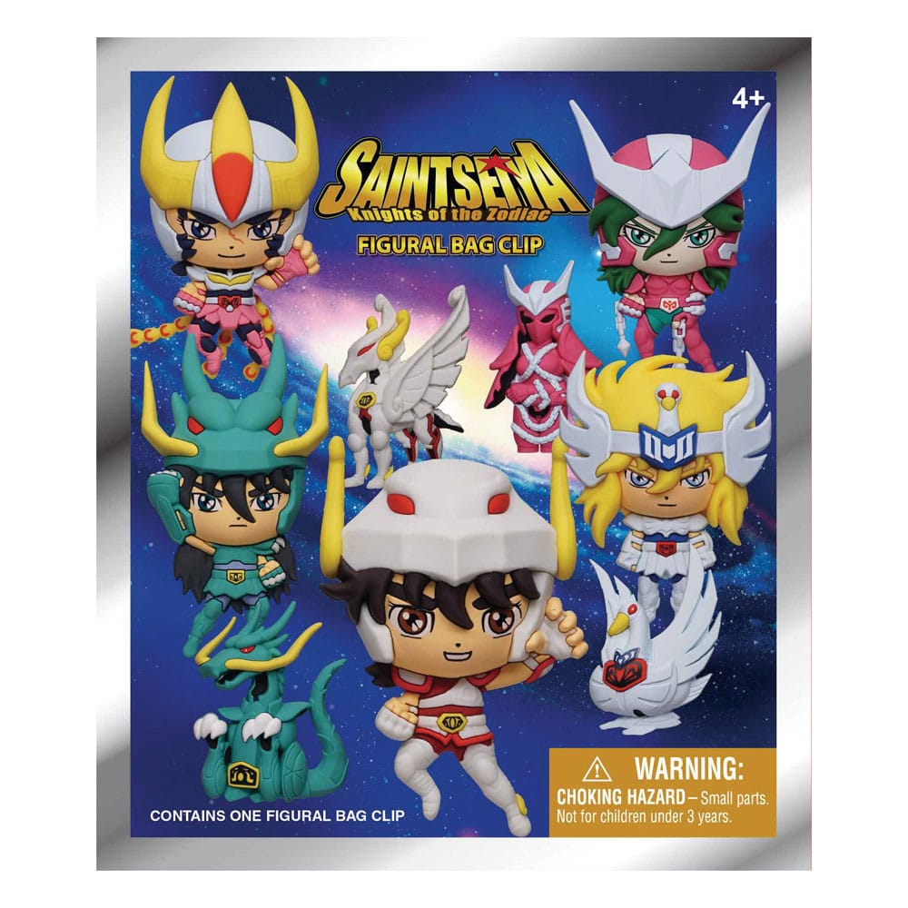 Porte-clé Saint Seiya figurine chibi mystery bag avec personnages aléatoires Chevaliers du Zodiaque