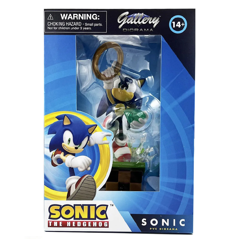 Sonic the Hedgehog - Diamond Gallery - Figurine Sonic