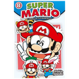 Couverture de Super Mario Manga Adventures Tome 8 de Yukio Sawada, représentant Mario souriant en gros plan, entouré de versions miniatures de Mario avec différentes transformations, éditions Soleil Manga.