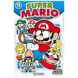 Couverture de Super Mario Manga Adventures Tome 9 de Yukio Sawada, avec Mario en pleine action, Luigi, Wario et plusieurs personnages de l'univers Nintendo sur fond bleu, éditions Soleil Manga.