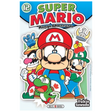 Couverture de Super Mario Manga Adventures Tome 12 de Yukio Sawada, avec Mario au centre, entouré de Luigi, Yoshi, Wario et plusieurs personnages Nintendo sur fond vert, éditions Soleil Manga.