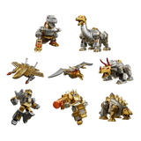 Coffret Transformers Blokees Dinobots édition 2026 dorée