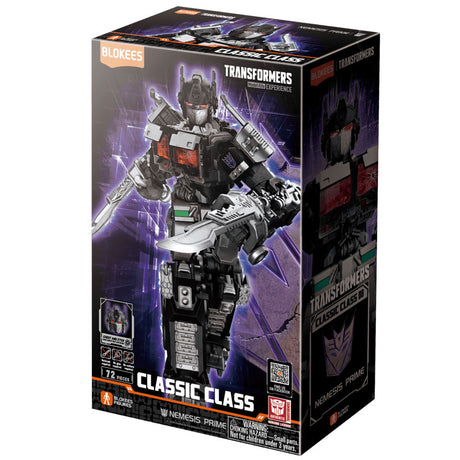 Figurine Transformers Nemesis Prime Blokees à assembler