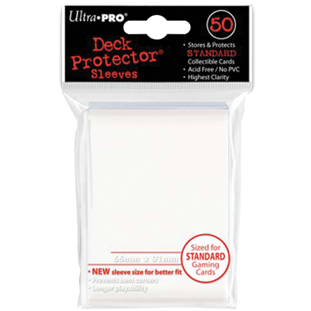 Protèges-cartes Ultra PRO Deck Protector Blanc standard 50 sleeves