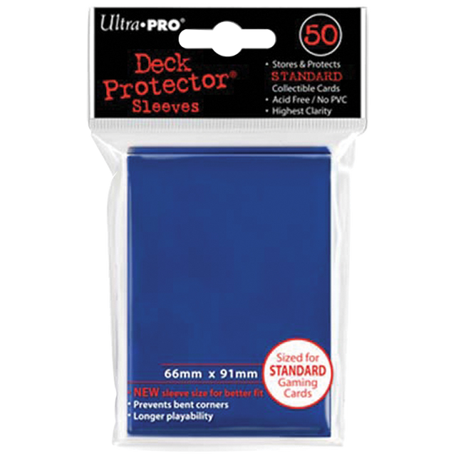 Protèges-cartes Ultra PRO Deck Protector Bleu standard 50 sleeves