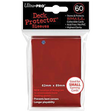 Protèges-cartes Ultra PRO Rouge 60 sleeves format japonais small