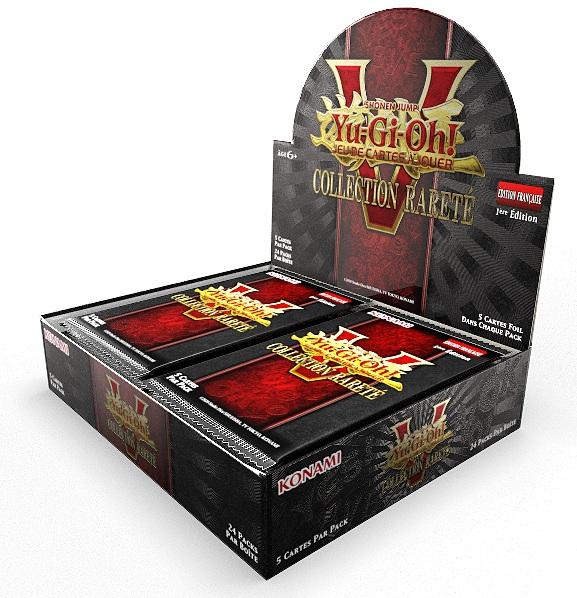 Boîte Yu-Gi-Oh Rarity Collection V 24 boosters