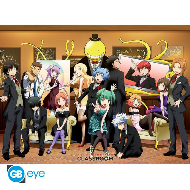 ASSASSINATION CLASSROOM - Poster Chibi 52x38 - Groupe Élégant