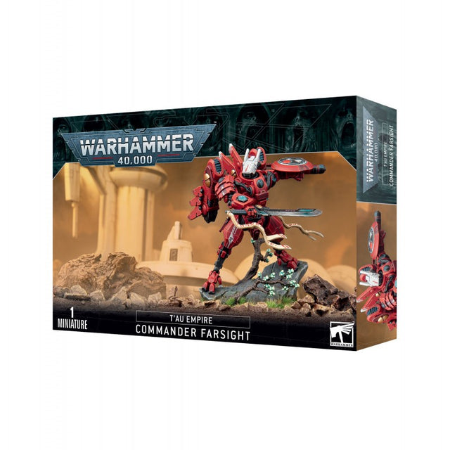 Commander Farsight Empire T’au Warhammer 40,000 figurine Enclaves de Farsight