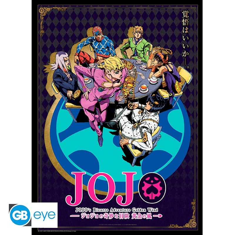 JOJO'S BIZARRE ADVENTURE - Poster Chibi 52x38 - Golden Wind