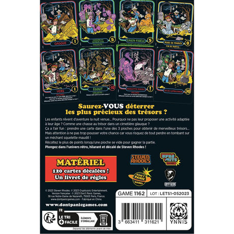 Jeu de société Let’s Dig for Treasure boîte Don’t Panic Games