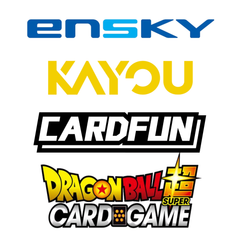 Logo des divers tcg et cartes à collectionner proposés chez Dojo & Dragons