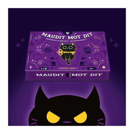 Jeu Maudit Mot Dit boîte jeu de société ambiance mots