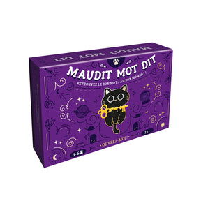 Jeu Maudit Mot Dit boîte jeu de société ambiance mots