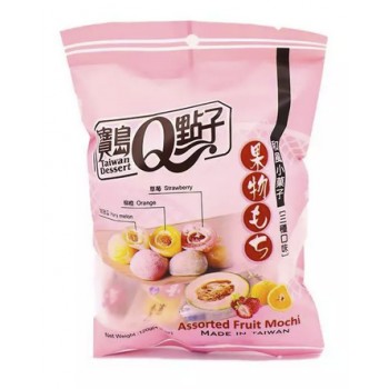 Mini Mochis fruits assortis 120 Gr