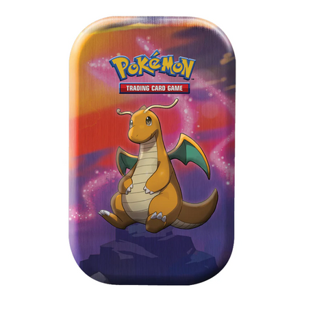 Mini Tin Pokémon Pouvoir de Kanto – coffret métal avec 2 boosters et carte artistique