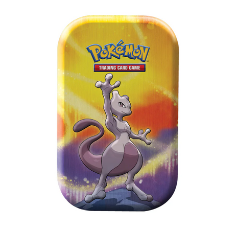 Mini Tin Pokémon Pouvoir de Kanto – coffret métal avec 2 boosters et carte artistique