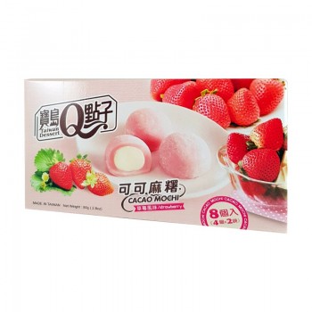 Mochi Cacao et Fraise 80 Gr