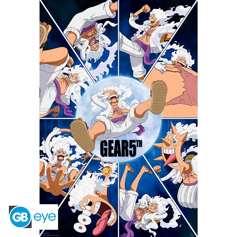 ONE PIECE - Poster Maxi 91,5x61 - Gear 5th Dingo