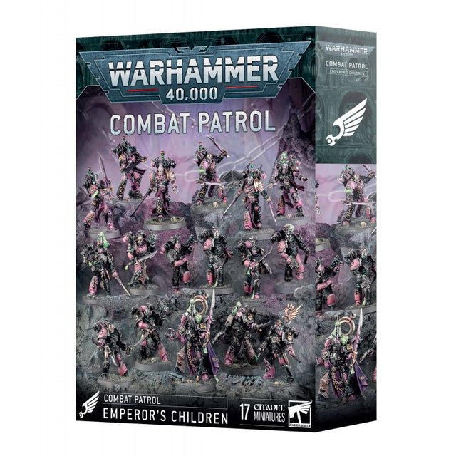 Combat Patrol Emperor’s Children Warhammer 40,000 figurines Chaos Space Marines Slaanesh