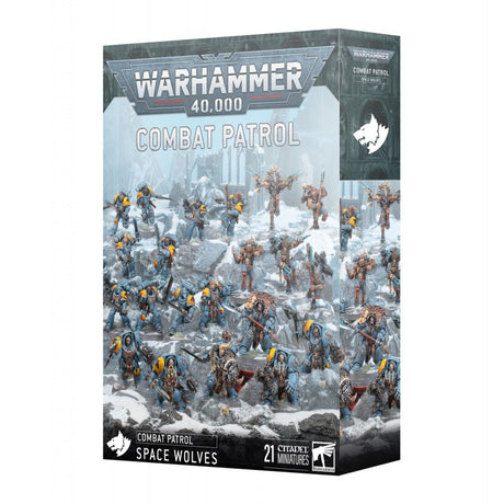 Boîte Combat Patrol Space Wolves Warhammer 40K figurines Citadel