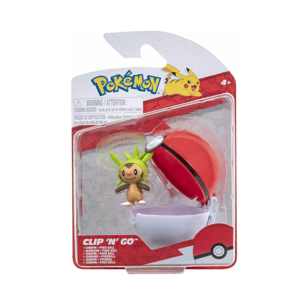 Pokémon Clip'n'Go Marisson avec Pokéball