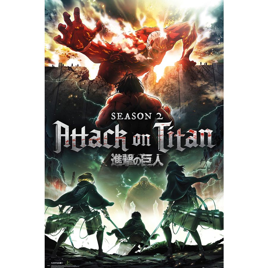 Poster Attack on Titan saison 2