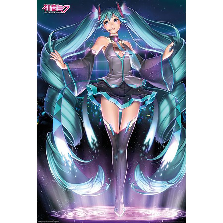 Poster Hatsune Miku - Projection