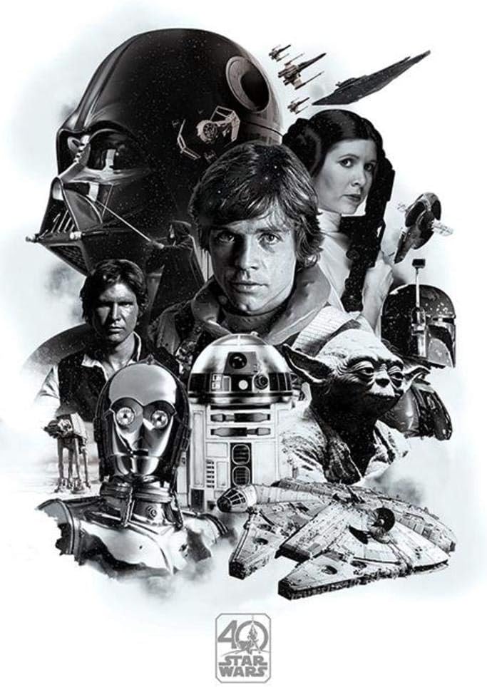 Poster Star Wars 40th Anniversary