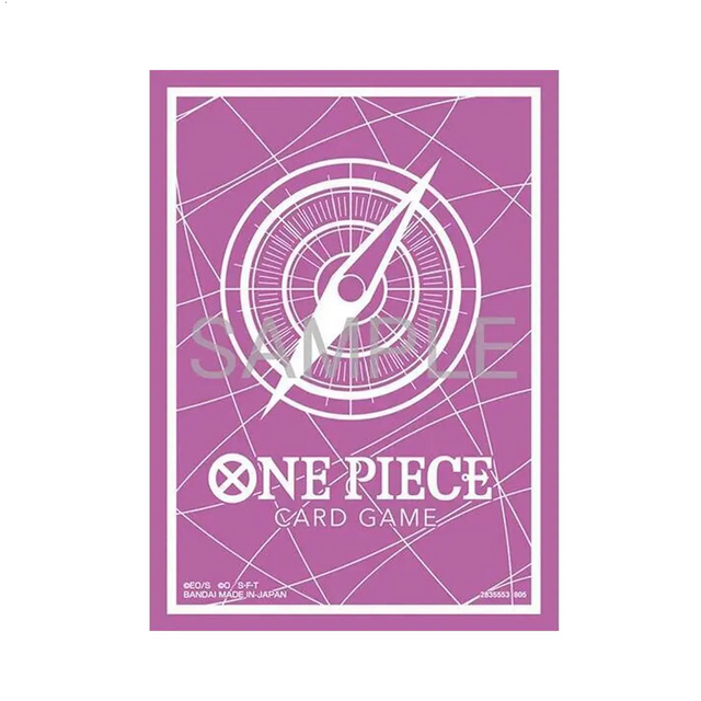 Sleeves One Piece Card Game violet protège cartes