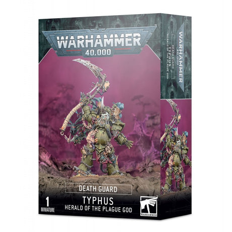 Typhus Héraut du Dieu de la Peste Death Guard Warhammer 40,000 figurine Chaos