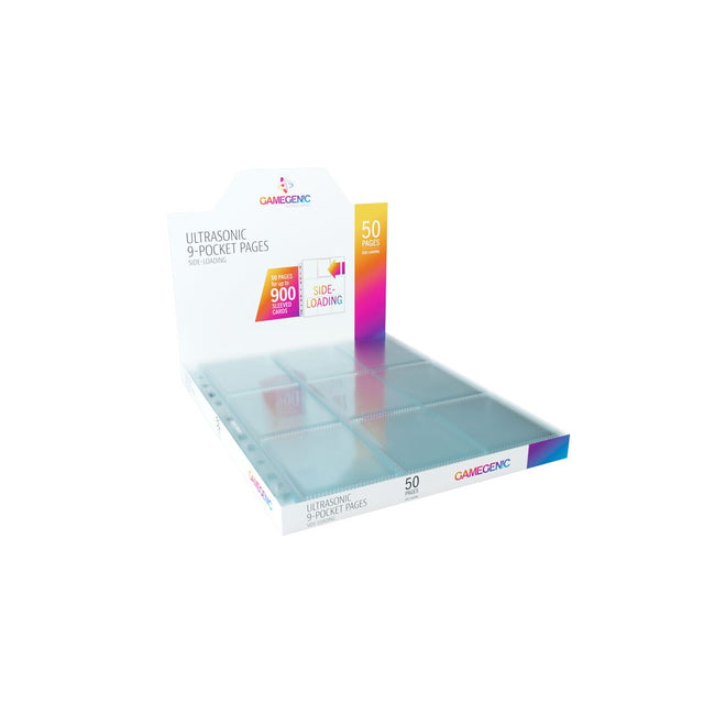 Pages classeur 9 cases Gamegenic UltraSonic side loading