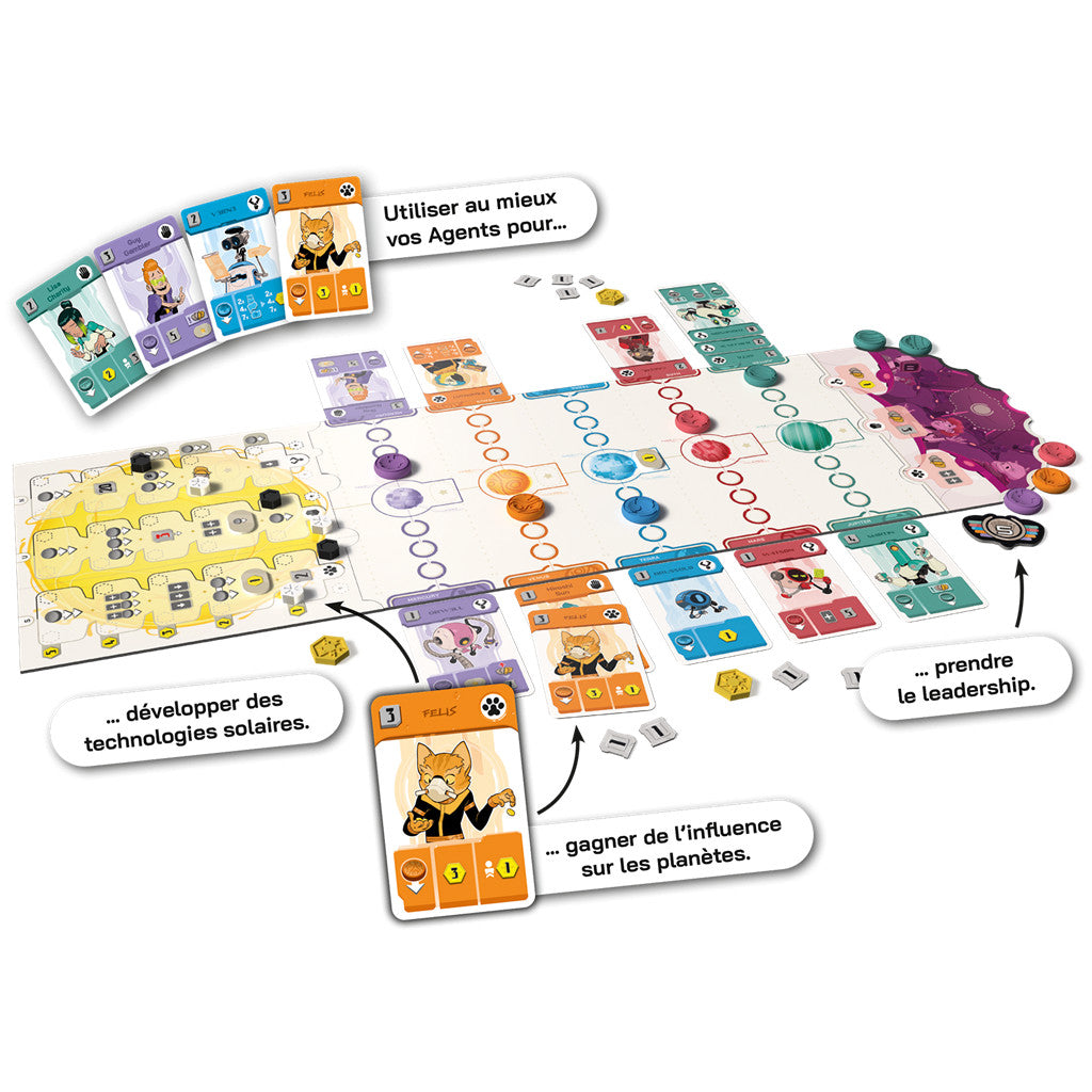 Jeu Zenith boîte jeu de société stratégie As d’Or 2026