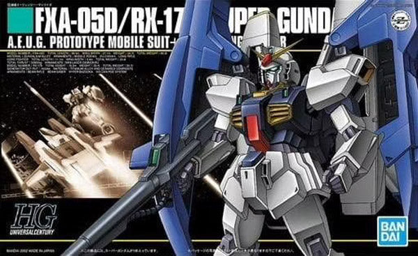 Gundam Gunpla HG 1/144 035 Fxa-05D/Rx178 Super Gundam