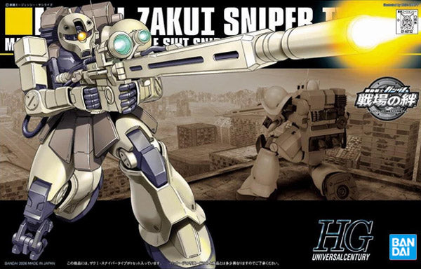 Gundam Gunpla HG 1/144 071 Zaku I Sniper Type