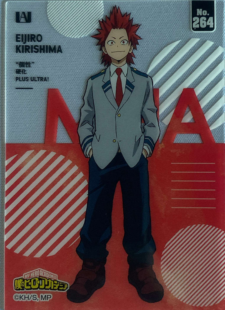 MY HERO ACADEMIA Clear Card Collectable Eijiro Kirishima N°264 - Bandai