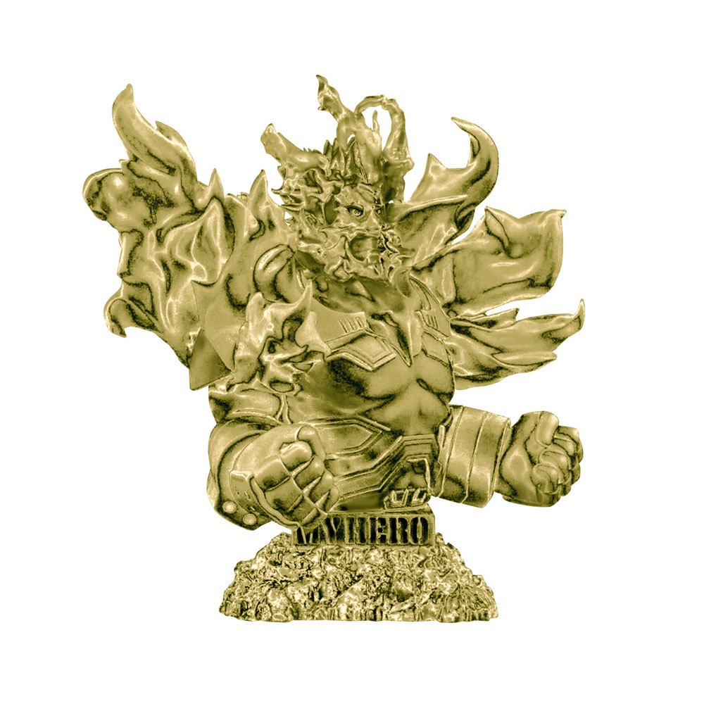 My Hero Academia assortiment bustes 7 cm Bust Up Heroes 3 - Endeavor Gold