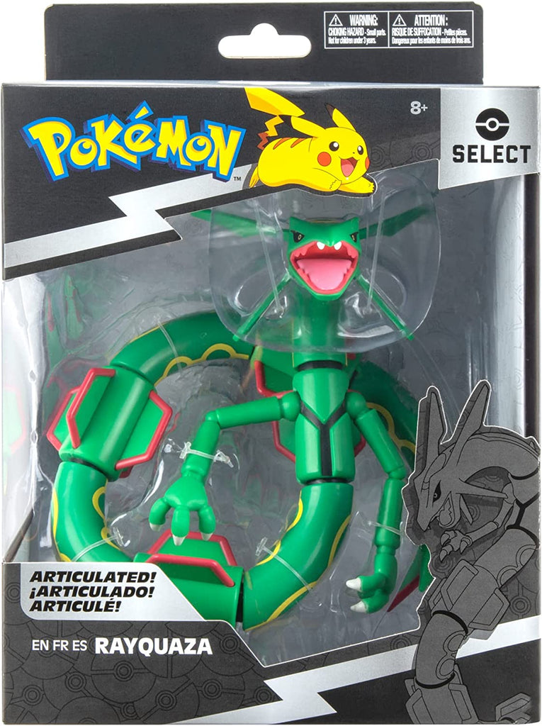 Figurine Pokémon articulé RAYQUAZA 15cm