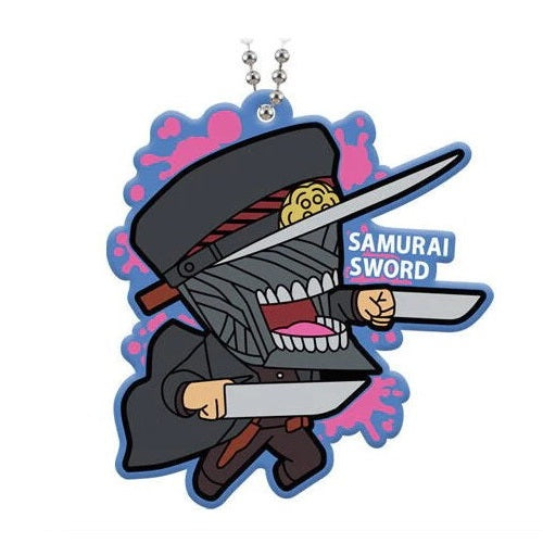 CHAINSAW MAN - Keychain Rubbercharm - Samurai Sword