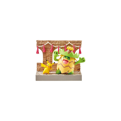 POKEMON - POKEMON TOWN 2 FESTIVAL STREET CORNER Pikachu & Ludicolo