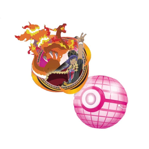 Pokemon Projector Light Fierce Battle Tournament Series - Pokéball Gigamax Porte Clé