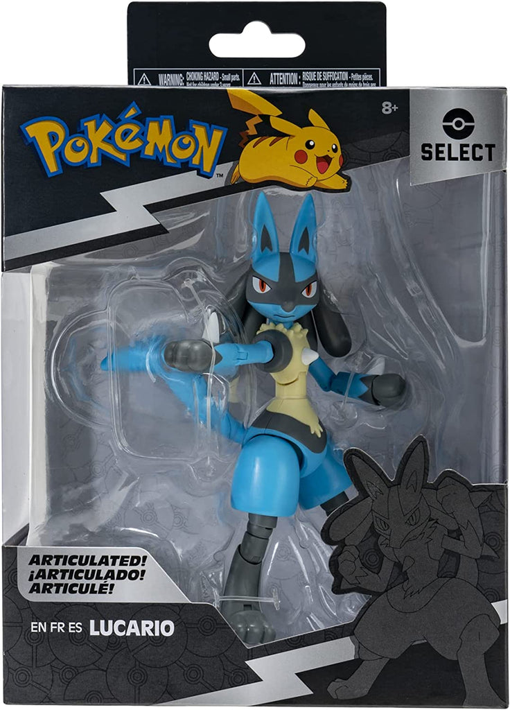Figurine Pokémon articulé LUCARIO 15cm