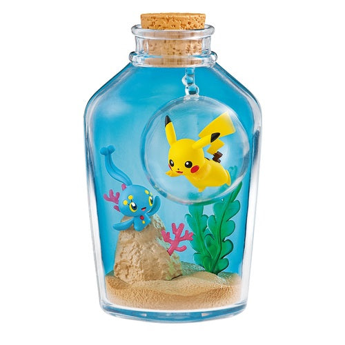 Pikachu & Manaphy Aqua Bottle Collection - Re-Ment